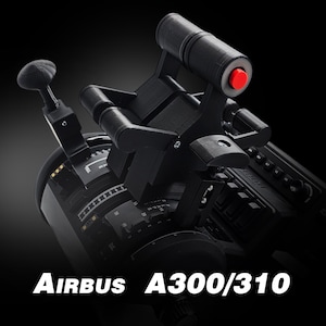 NEW! The Iconic First Ever Airbus A300/310 Addon Package for Honeycomb Bravo w/ 2 Functional AP/AT Disc buttons and 2 Functional reversers!