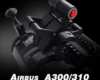NEW! The Iconic First Ever Airbus A300/310 Addon Package for Honeycomb Bravo w/ 2 Functional AP/AT Disc buttons and 2 Functional reversers!
