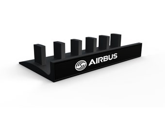 ProDeskSim Stand/Organizer for handles and levers. Honeycomb Bravo Version