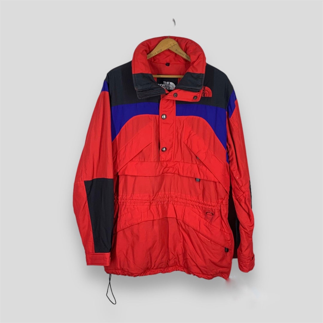 スキー 90s THE NORTH FACE extreme gear Rare Vintage THE NORTH FACE Extreme Gear Color Block Ski