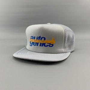 Vintage Auto Genics 80s/90s DEADSTOCK truckers hat