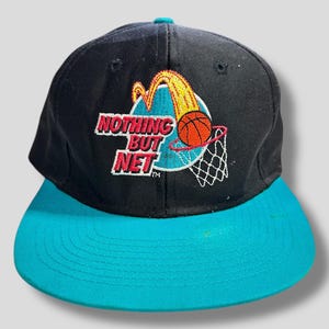 Vintage 90s McDonald’s Basketball Snapback Hat Rare