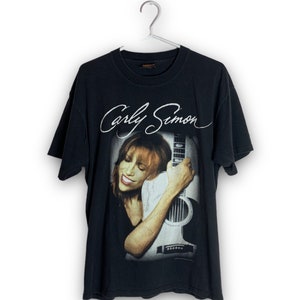1995 Carly Simon Letters Never Sent Tour Tee Vintage