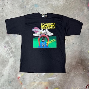 Vintage 90er Jahre H.O.G Kundgebung Moncton New Brunswick Harley Tee