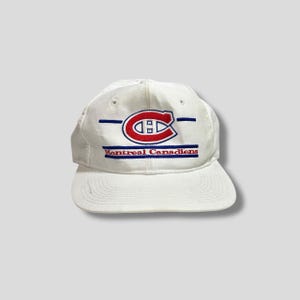 Vintage 90s Montreal Canadians The Game NHL Snapback Hat