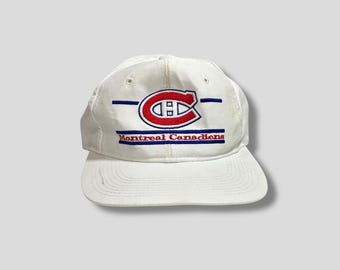 Vintage 90s Montreal Canadians The Game NHL Snapback Hat