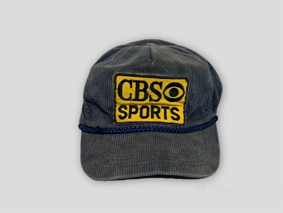 Vintage 80s CBS Sports Trucker Hat Etsy