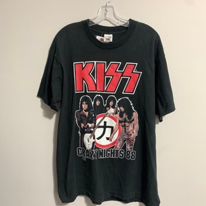 Kiss Crazy Nights T - Etsy Kiss Crazy Nights T - Etsy