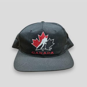 Vintage 90s Y2K Team Canada Starter SnapBack Hat