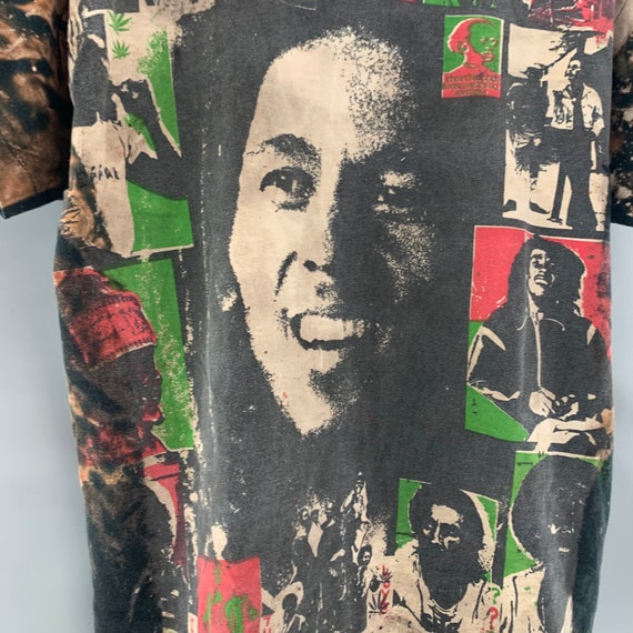 Rare Mosquitohead Bob Marley 80s / 90s All over P… - image 6
