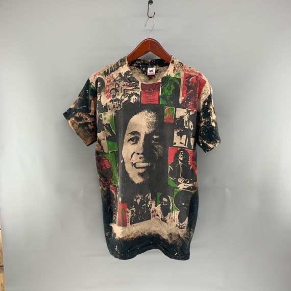 Rare Mosquitohead Bob Marley 80s / 90s All over P… - image 1