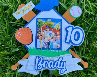 Inspired The Sandlot Cake Topper| Baseball Cake Topper | Sports Cake Topper|  One Baseball | Sports Birthday |