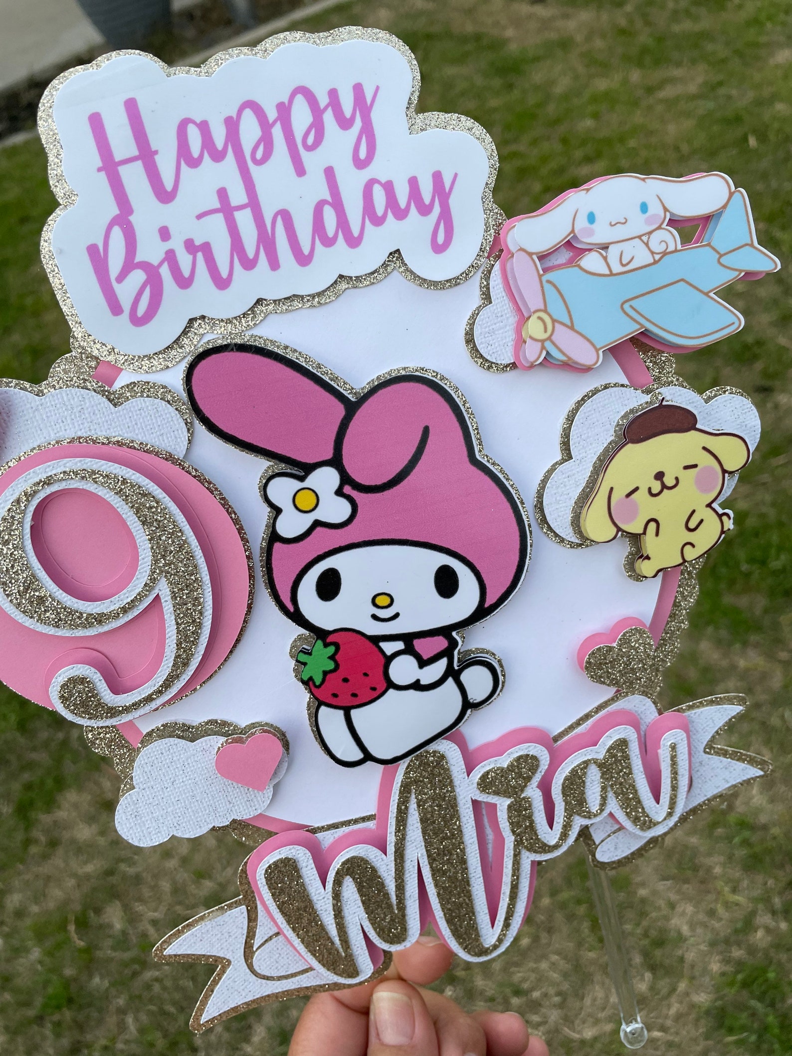 My Melody Cake Topper Sanrio Cake Topper Hello Kitty Cake Etsy Canada My Melody Cake Topper Sanrio Cake Topper Hello Kitty Cake Etsy Canada