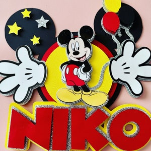 Mickey Mouse Cake Topper | Mickey Party | Mickey Mouse Club House