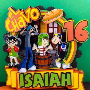 Chavo del Ocho Cake Topper| Chavo Cake Topper | Chavo Birthday Cake Topper|  Chavo Party | Chavo Birthday