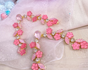 Teenslippers met strass bloem, decoratie sandaal (19 cm)
