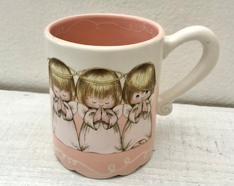 Vintage Trio of Angels Mug by Hallmark