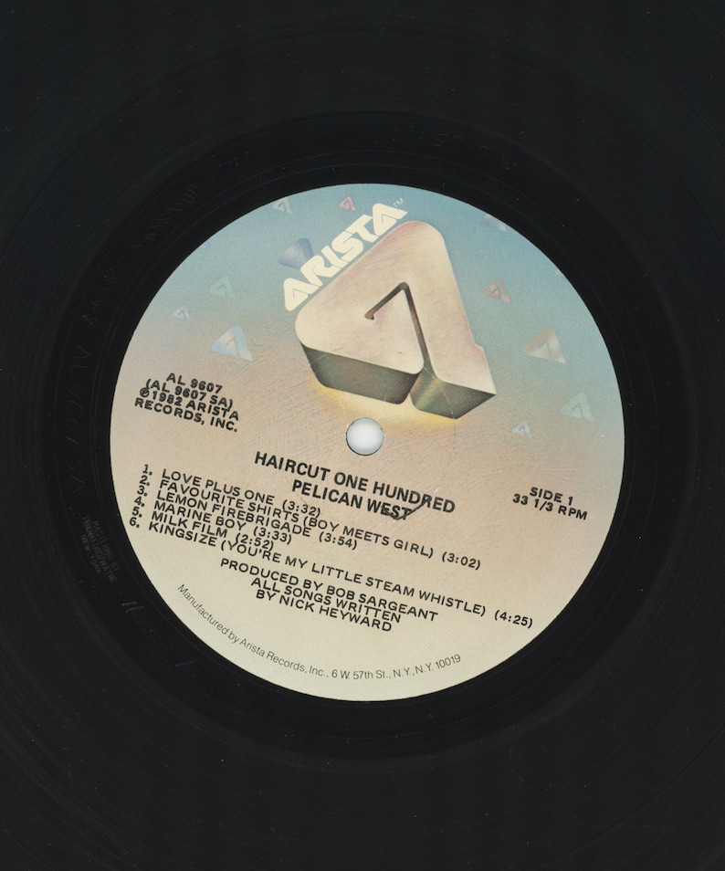 Pelican West by Haircut 100 Vinyl Record Etsy