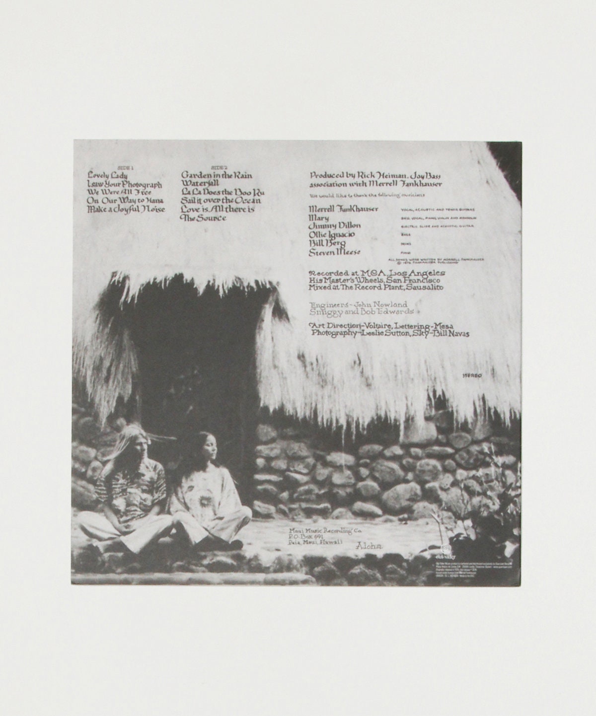 The Maui Album by Merrell Fankhauser Vinyl Record - Etsy