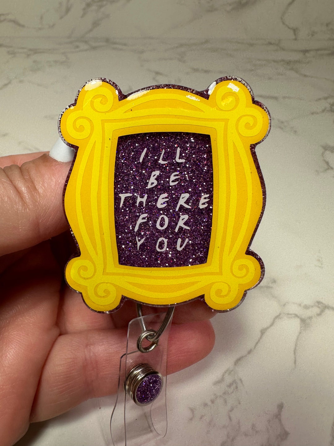 Friends Door Badge Reel, Friends Badge Holder, I'll Be There for You
