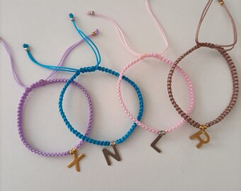 Pulsera Macramé | Iniciales