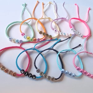 Macrame bracelets | Names/Dates