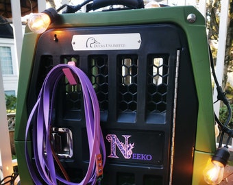 Gunner G1 Leash Hooks | Custom Color | Crate Door Organizer