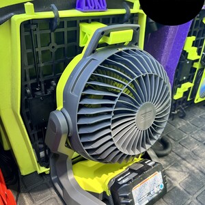Ruffland Ryobi Whisper Fan Holder | Door Vent Hook Mount for Dog Crate ...