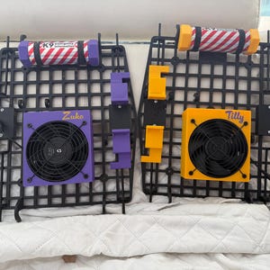 Powerful Dog Crate Cooling Fan | High Airflow, Adjustable Speed + Remote | Single or Dual immagine 6