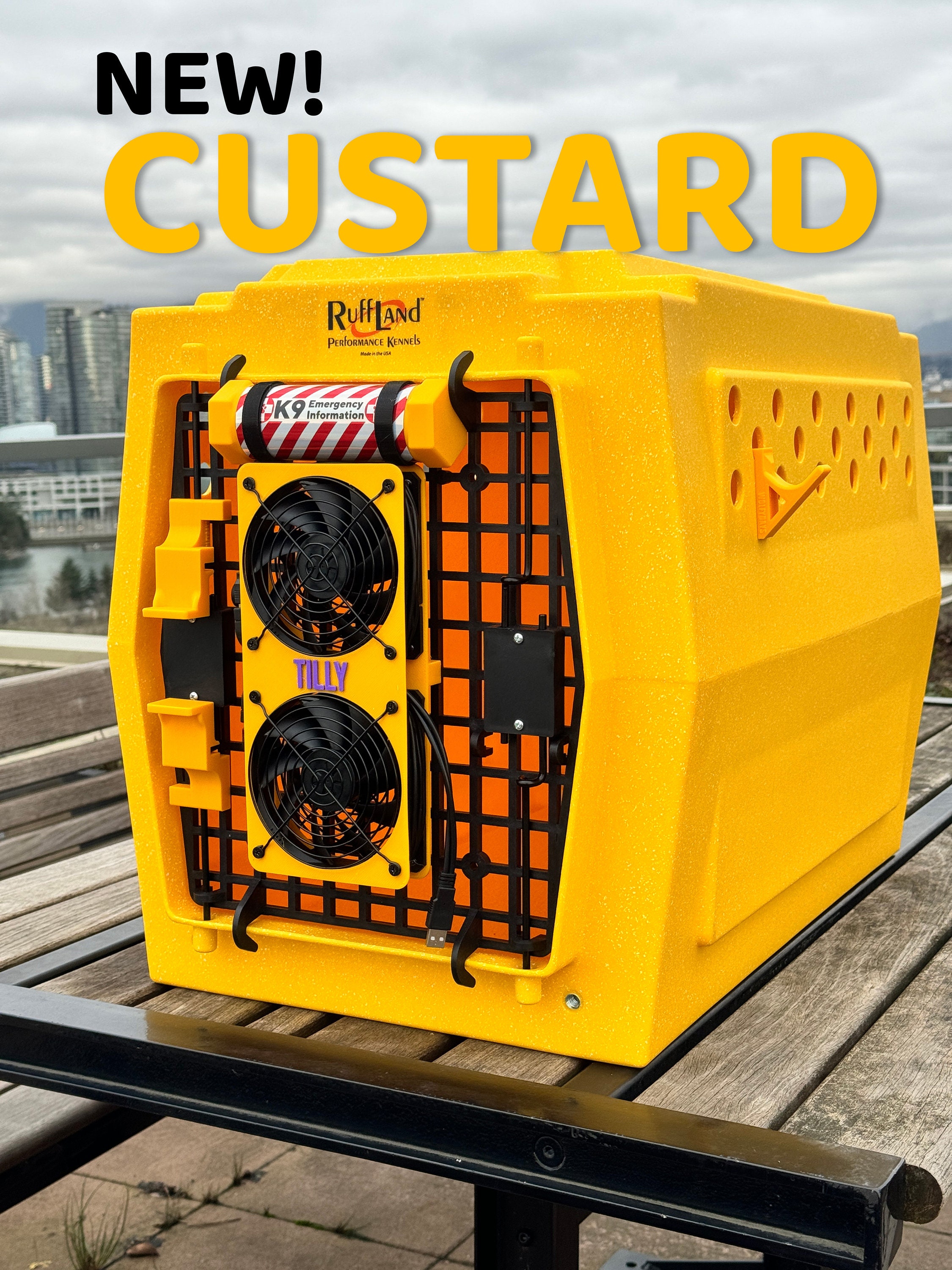 Ruffland Crate Door Handle Adapter | Easy Open Wide Grip Handle