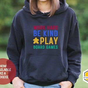 Board gamer hooded sweatshirt | Board game gift | Gift for board game lover | Gamer hoodie | Board game hoodie