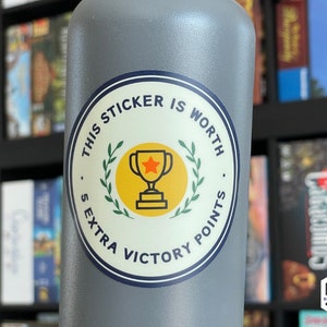 Board gamer sticker | Water bottle sticker | Laptop sticker | Board game gift | Board Game Geek | Board Game Lover | Vinyl sticker