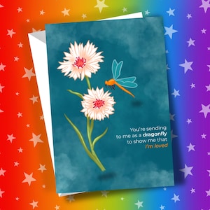 Dragonfly Card - 11x17 cm