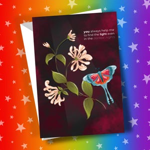 Find the light Card - 11x17 cm