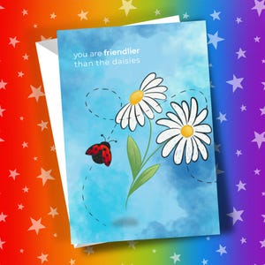 Friendlier Card - 11x17 cm