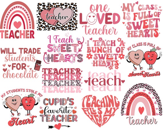 DTF - Teacher Valentines Pencils