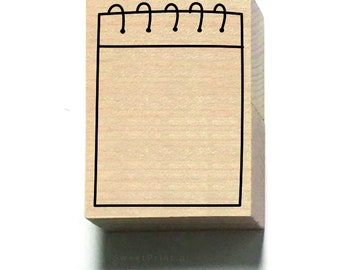 Bullet journal Sello de bloc de notas en blanco / sello de planificador / sello de notas