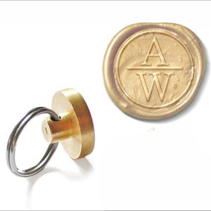 Aangepaste monogram lakzegelstempel | Decoratie huwelijksuitnodiging | Gepersonaliseerde stempel voor cadeaus, enveloppen en certificaten