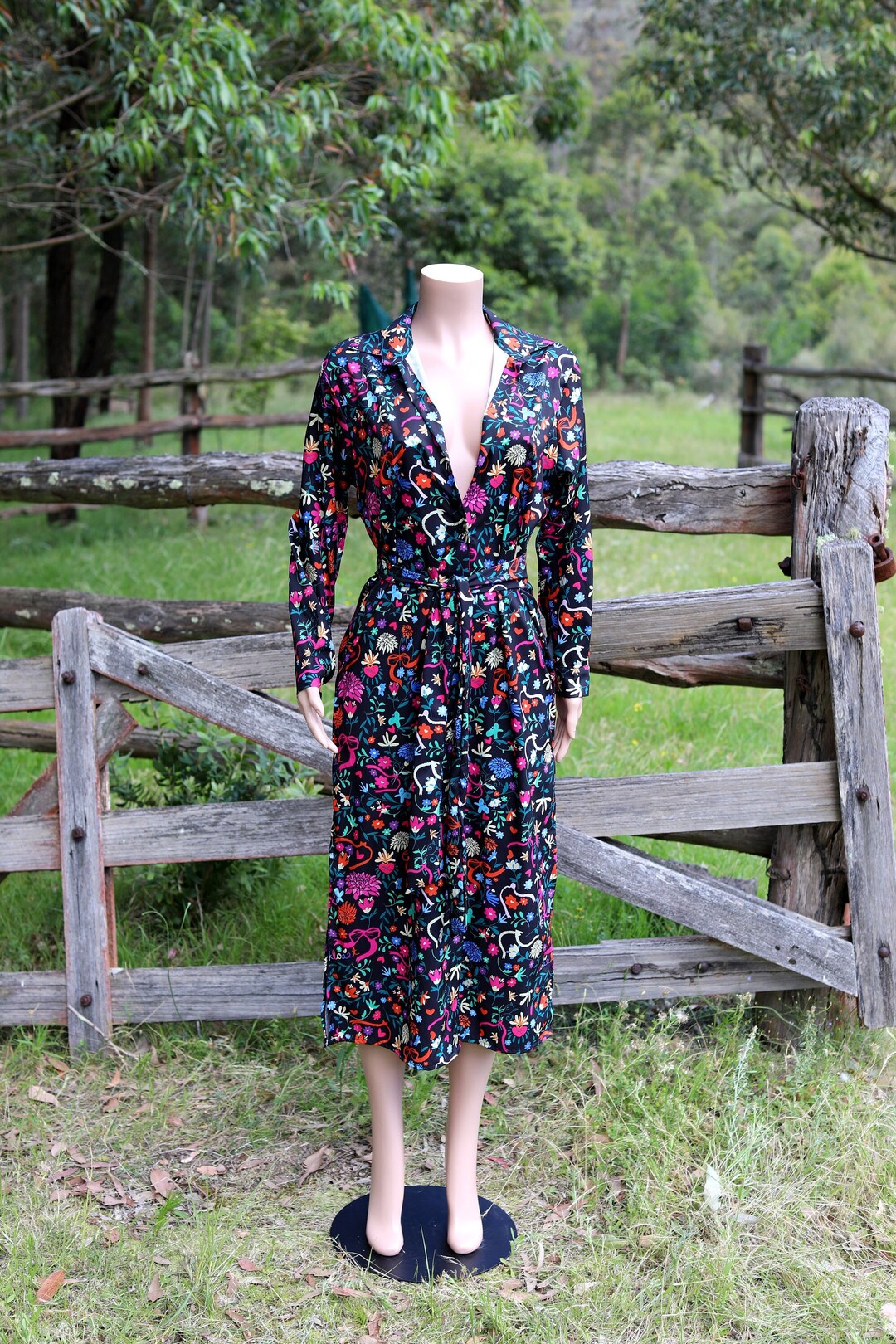 Vintage Y2K Rainbow Dress // Y2K Bath Robe // 90s Bath Robe // Y2K Bath