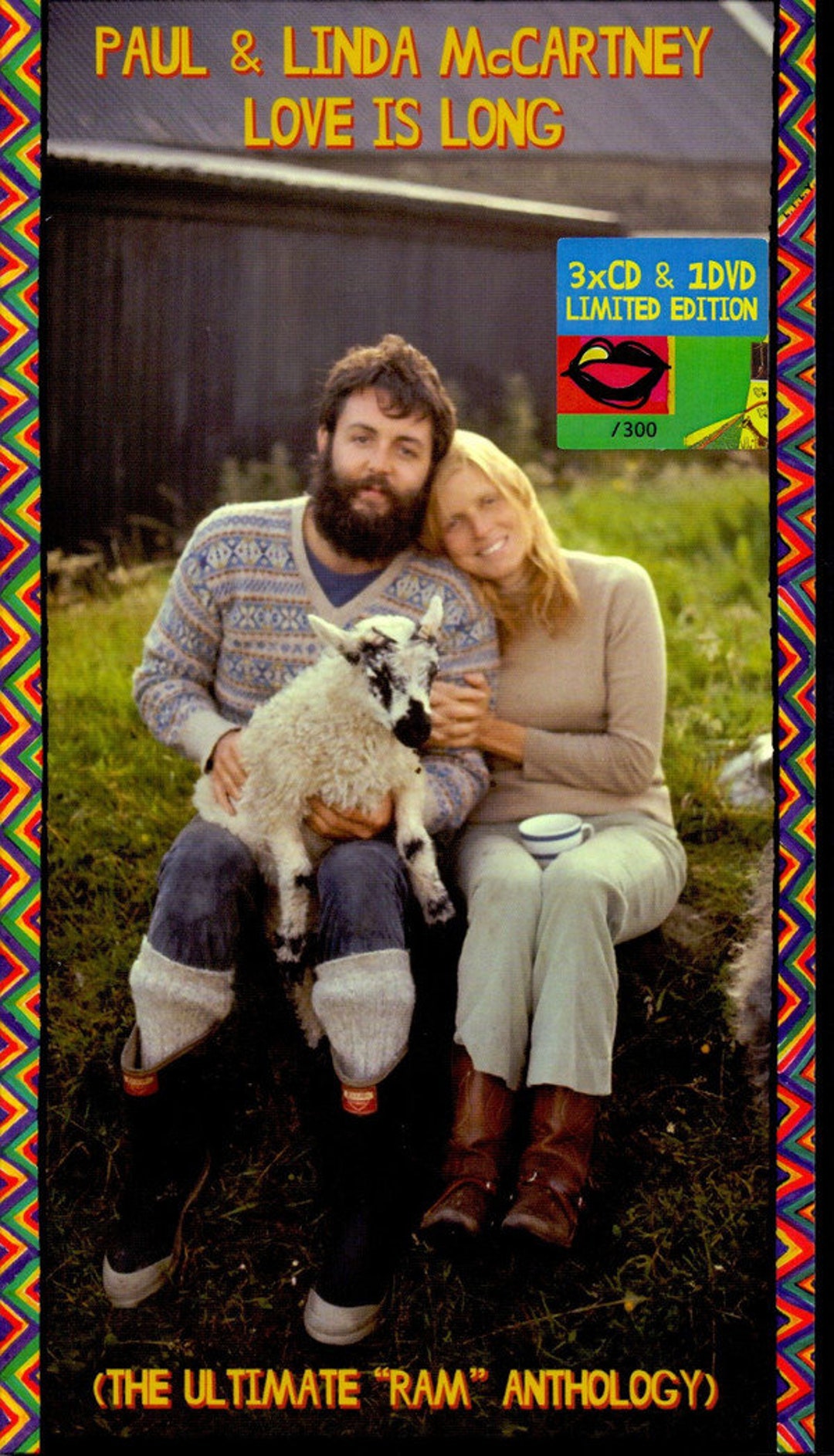 Paul and Linda Mccartney Love is Long the Ultimate Ram - Etsy