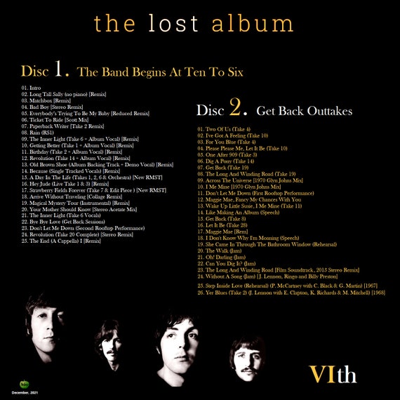 Beatles - the Lost Album Sixth - 15 CD - New - Etsy
