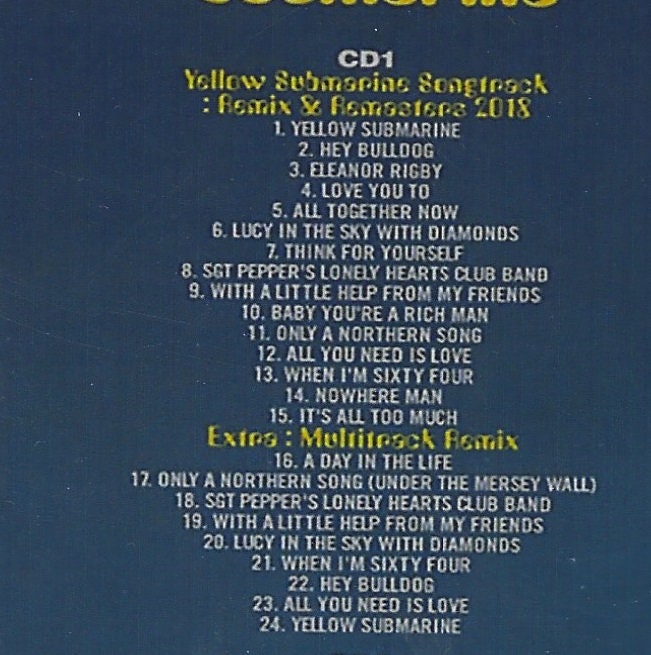 Beatles - Yellow Submarine - 50th Anniversary - 2 CD + 2 DVD