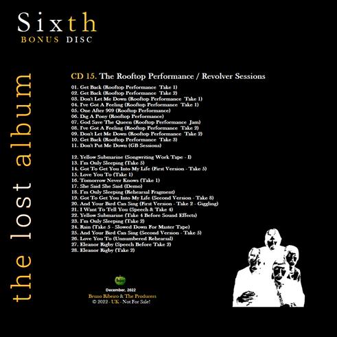 Beatles - the Lost Album Sixth - 15 CD - New - Etsy