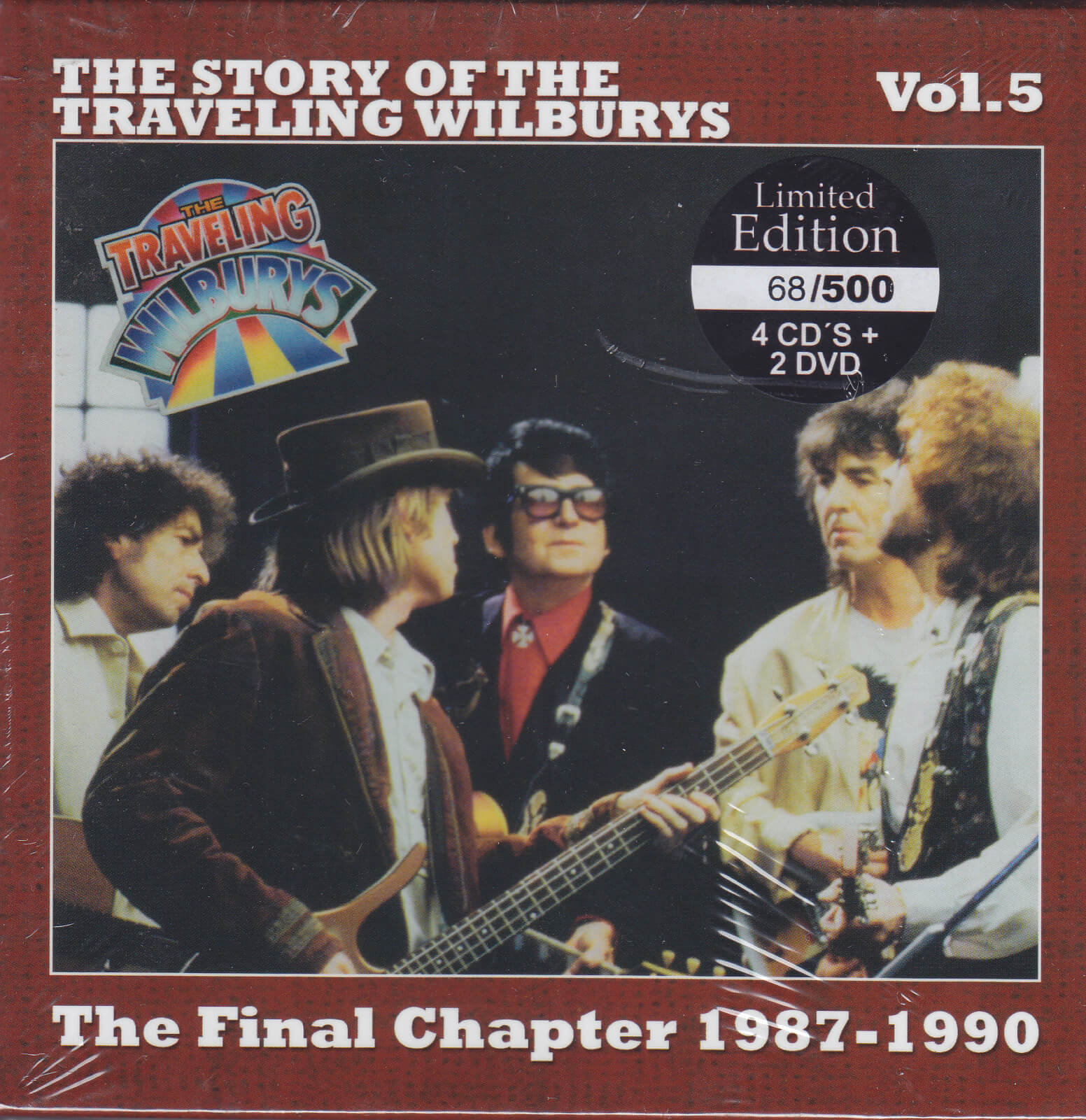 Traveling Wilburys - The Final Chapter - 1987 to 1990 - 4 CD + 2 DVD - New