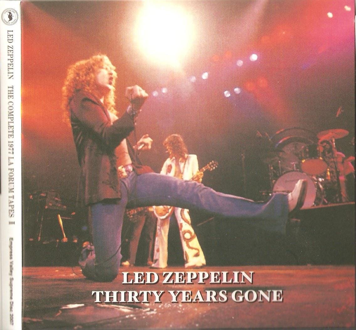 100セット限定1977年6月7日 MSG Led Zeppelin 6枚cd 100セット限定1977