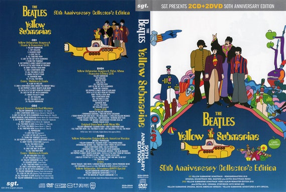 Beatles - Yellow Submarine - 50th Anniversary - 2 CD + 2 DVD - New