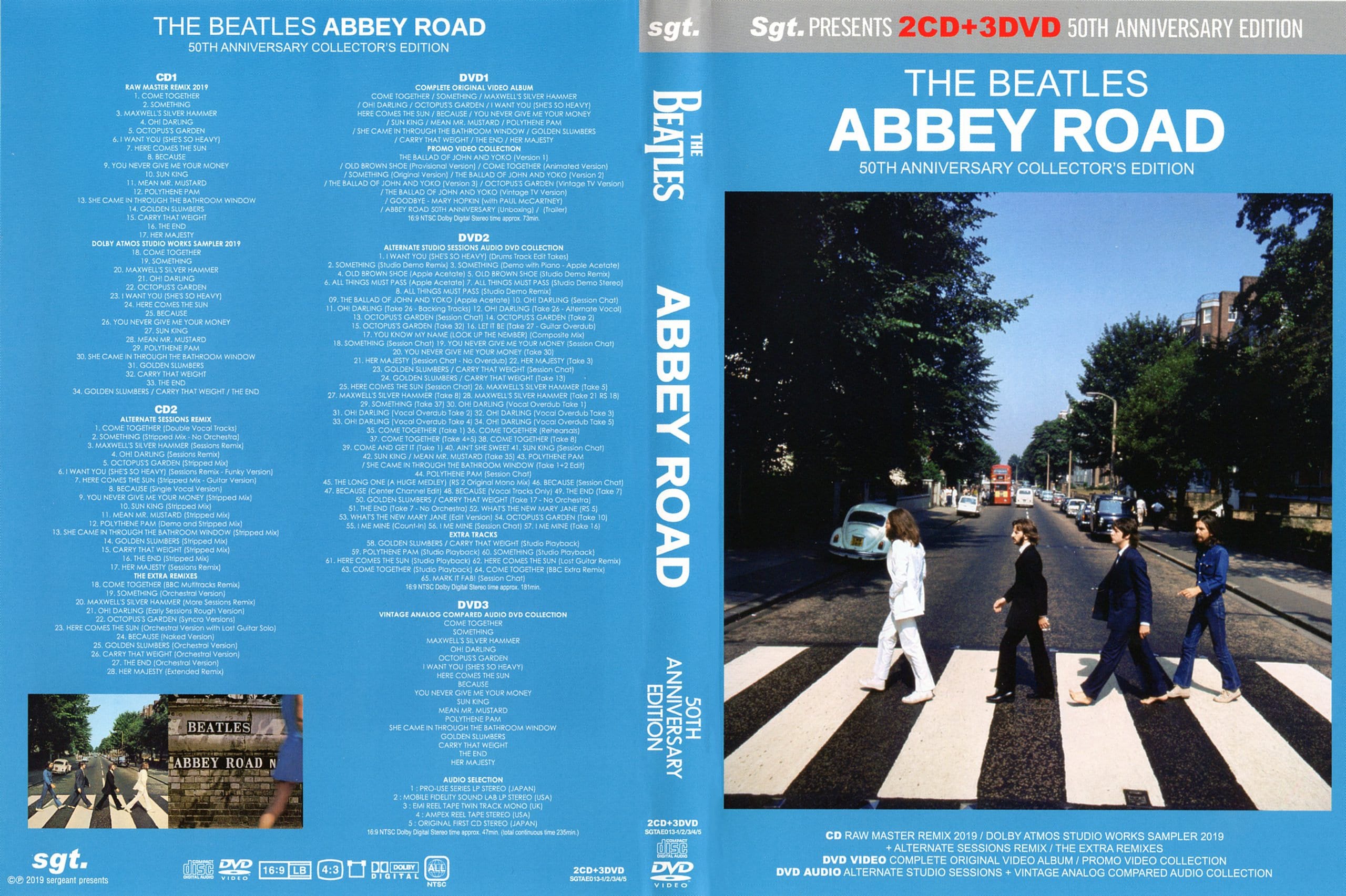Beatles Abbey Road 50th Anniversary Ed 2 CD 3 DVD New - Etsy Beatles Abbey Road 50th Anniversary Ed 2 CD 3 DVD New - Etsy