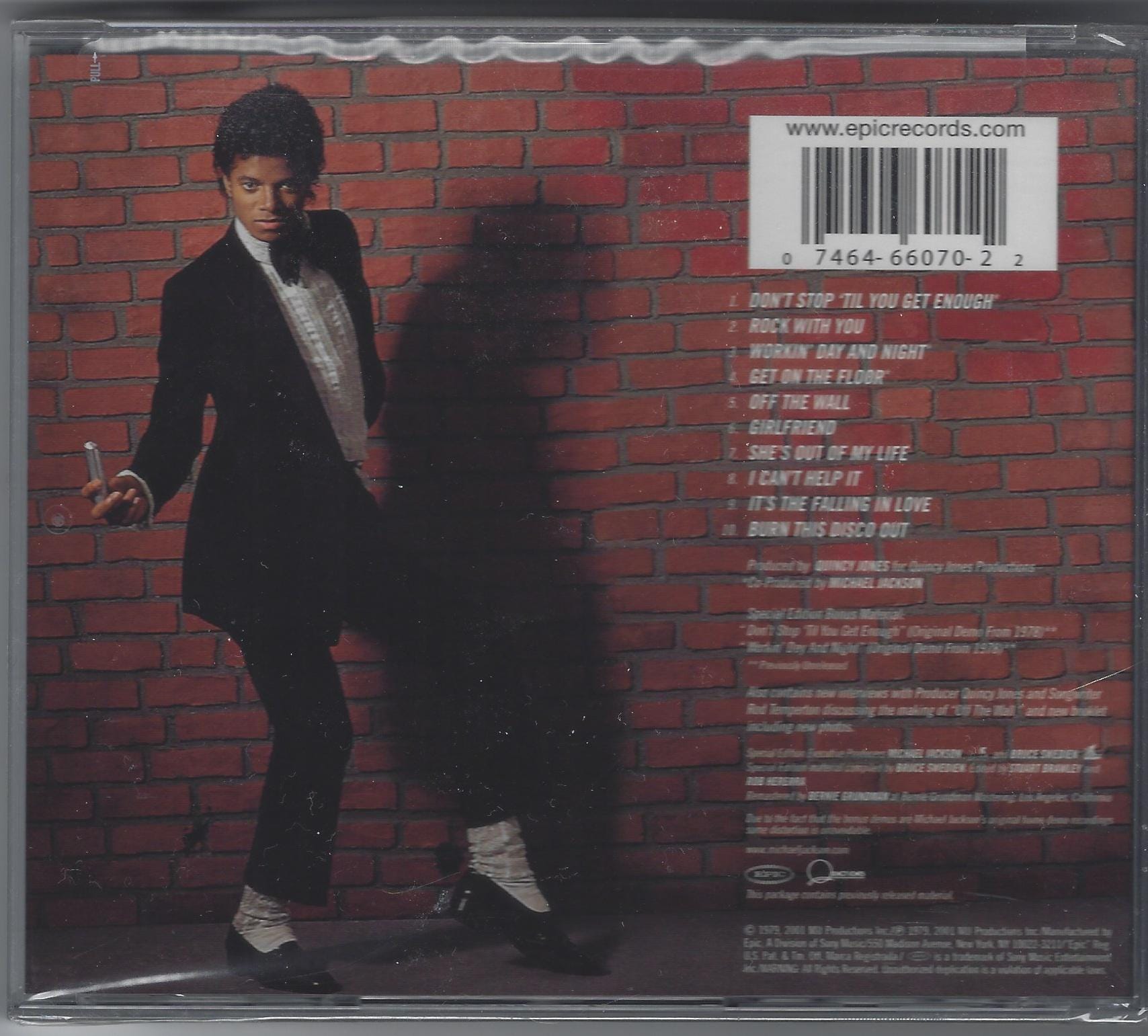 Michael Jackson - Special Editions of off the Wall (new), Thriller Michael Jackson - Special Editions of off the Wall (new), Thriller
