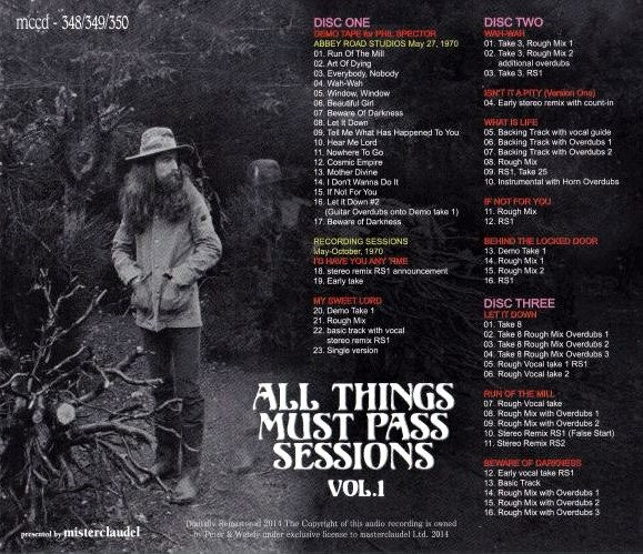 George Harrison - All Things Must Pass Sessions - 6 CD - New - Etsy