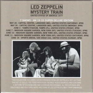 Led Zeppelin - Mystery Train - 7 Shows, 19 CD - Conciertos 1977 - Nuevo